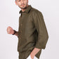 Forest Green Regular Collar Shirt
