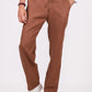 Mocha Brown Linen Pants