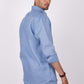 Ocean Blue Co-ord Set- Includes Pair of Pants and Regular Collar shirt