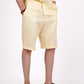 Sunshine Yellow Linen Shorts