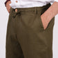 Forest Green Linen Pants