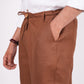 Mocha Brown Linen Pants